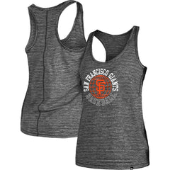 San Francisco Giants Women's Active Racerback Tank Top - Black | New Era
