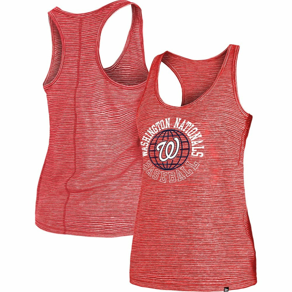Washington Nationals Women's Active Racerback Tank Top - Red | New Era