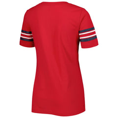 St. Louis Cardinals Women's Team Stripe T-Shirt - Red | New Era