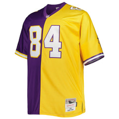 Randy Moss Minnesota Vikings Big & Tall Split Legacy Retired Player Replica Jersey - Purple/Gold on sale