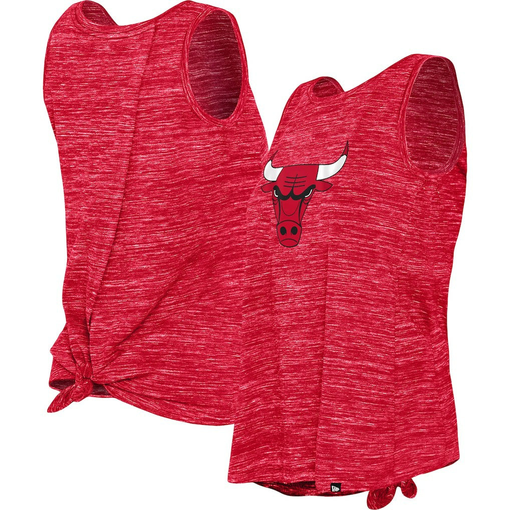 Chicago Bulls Women's Space Dye Active Tank Top sale - Red | New Era outlet