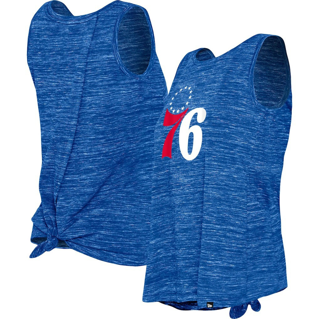 Philadelphia 76ers Women's Space Dye Active Tank Top - Royal | New Era cheap