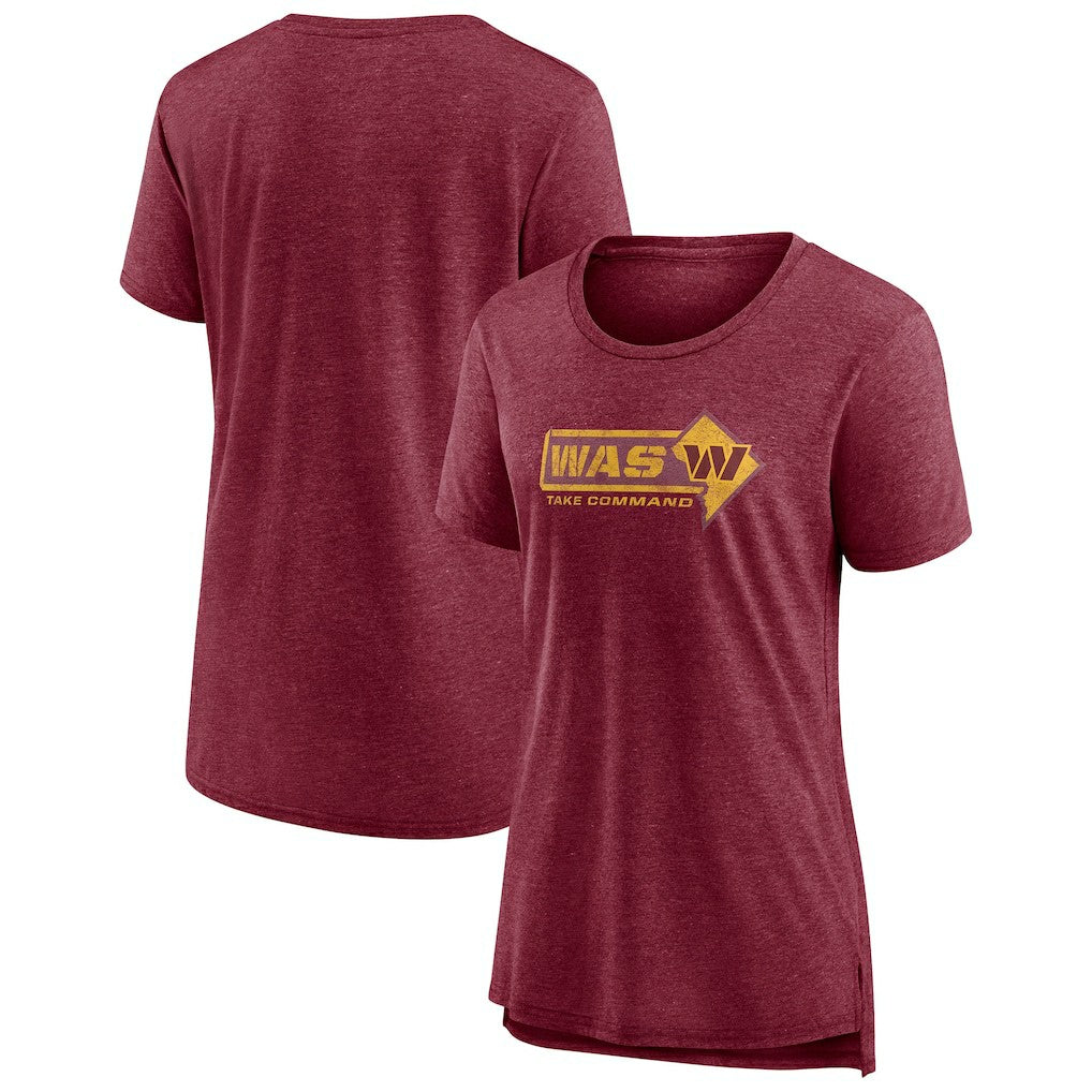 Washington Commanders Women's Hometown First Down T-Shirt - Heather Burgundy on sale