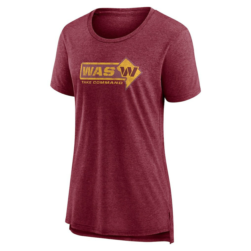 Washington Commanders Women's Hometown First Down T-Shirt - Heather Burgundy on sale