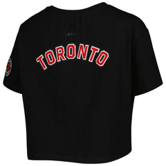Toronto Raptors Pro Standard Women's Classics Boxy T-Shirt - Black online