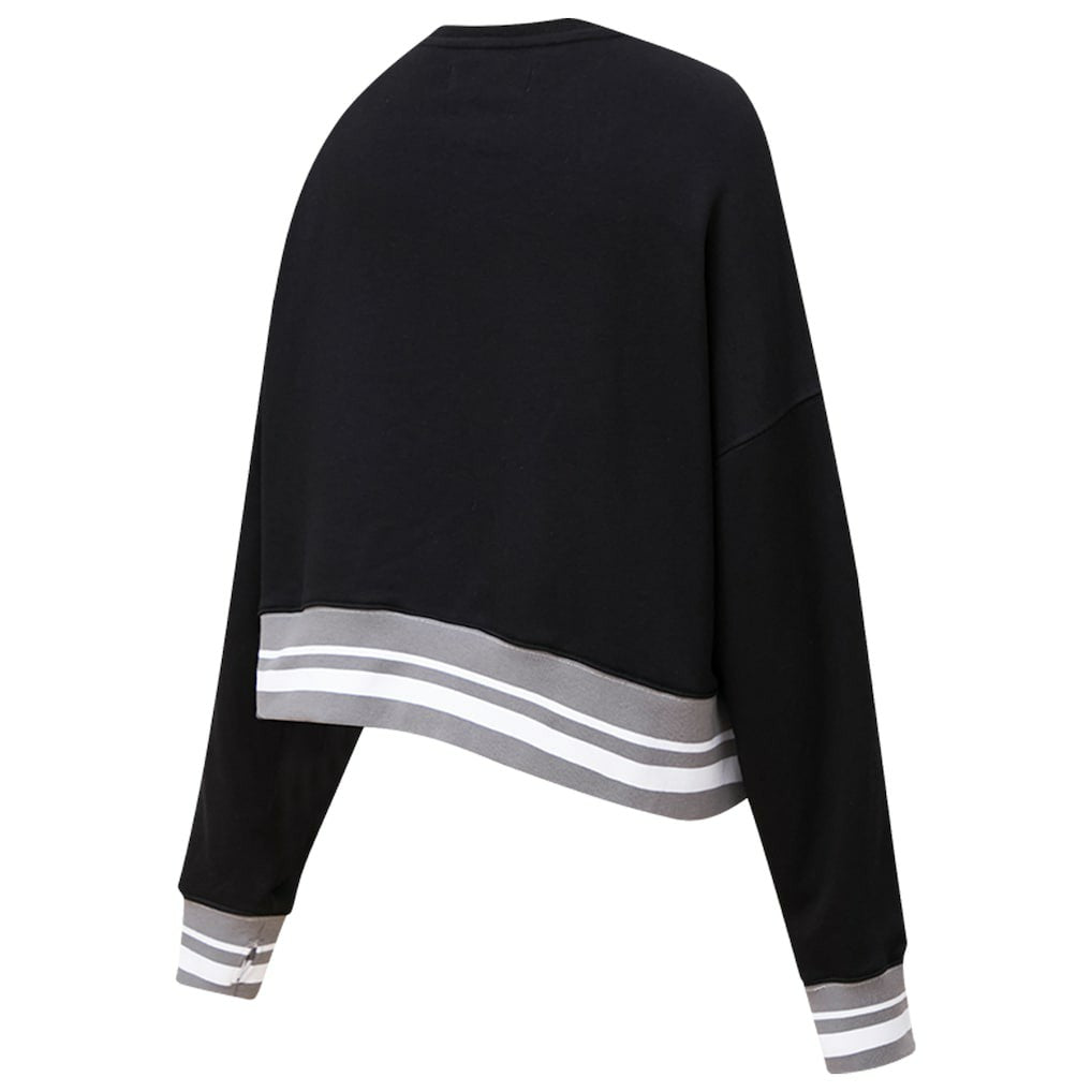 Brooklyn Nets Pro Standard Women's Mash Up Pullover Sweatshirt - Black cheap