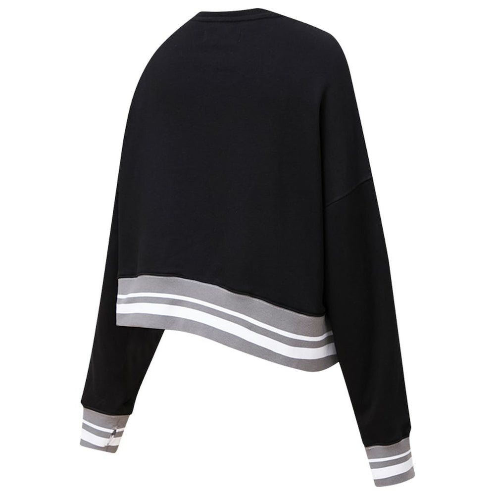 Brooklyn Nets Pro Standard Women's Mash Up Pullover Sweatshirt - Black cheap