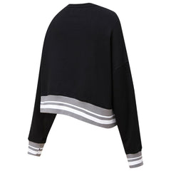 Brooklyn Nets Pro Standard Women's Mash Up Pullover Sweatshirt - Black cheap