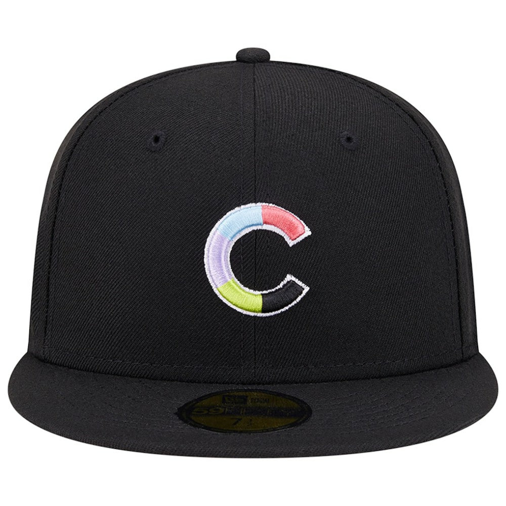 Chicago Cubs Multi-Color Pack 59FIFTY Fitted Hat - Black | New Era