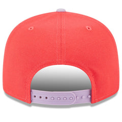 Athletics Spring Basic Two-Tone 9FIFTY Snapback Hat - Red/Purple | New Era