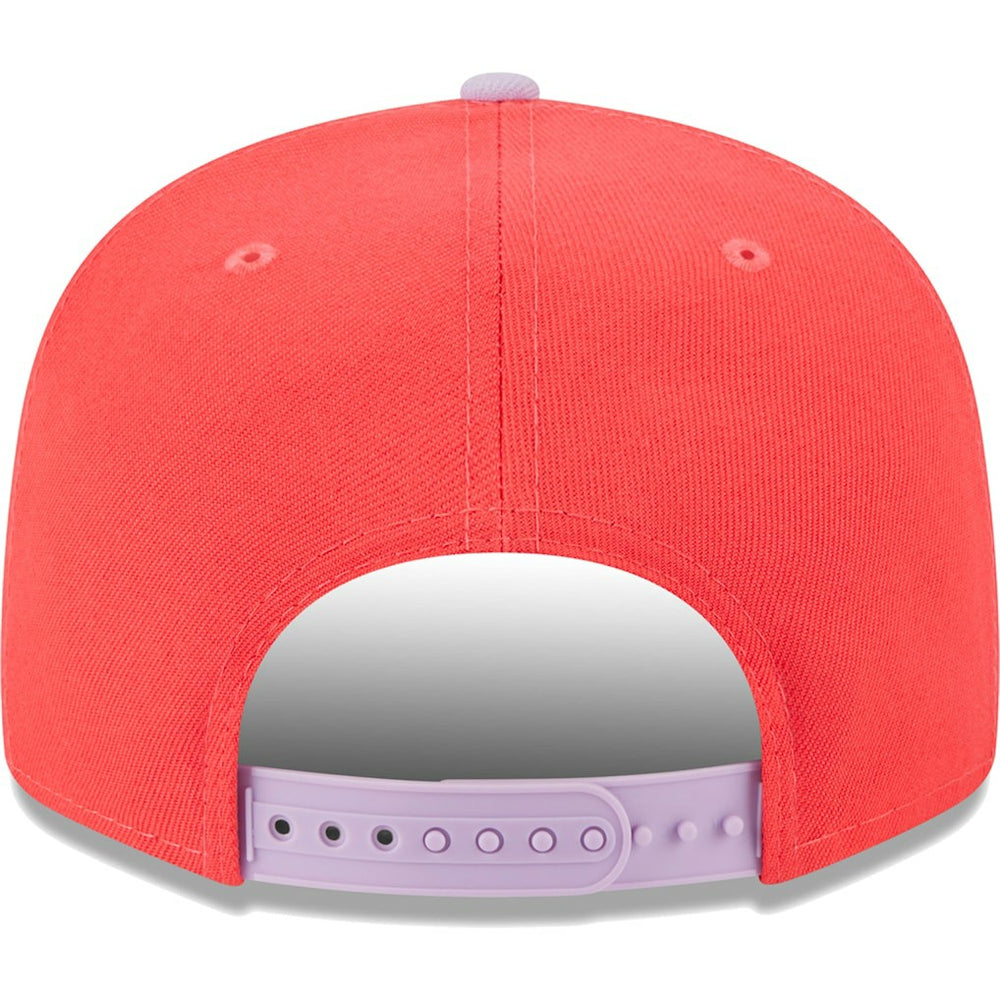 San Francisco 49ers New Era Two-Tone Color Pack 9FIFTY Snapback Hat - Red/Lavender for sale