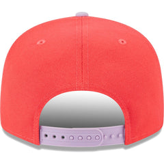 San Francisco 49ers New Era Two-Tone Color Pack 9FIFTY Snapback Hat - Red/Lavender for sale