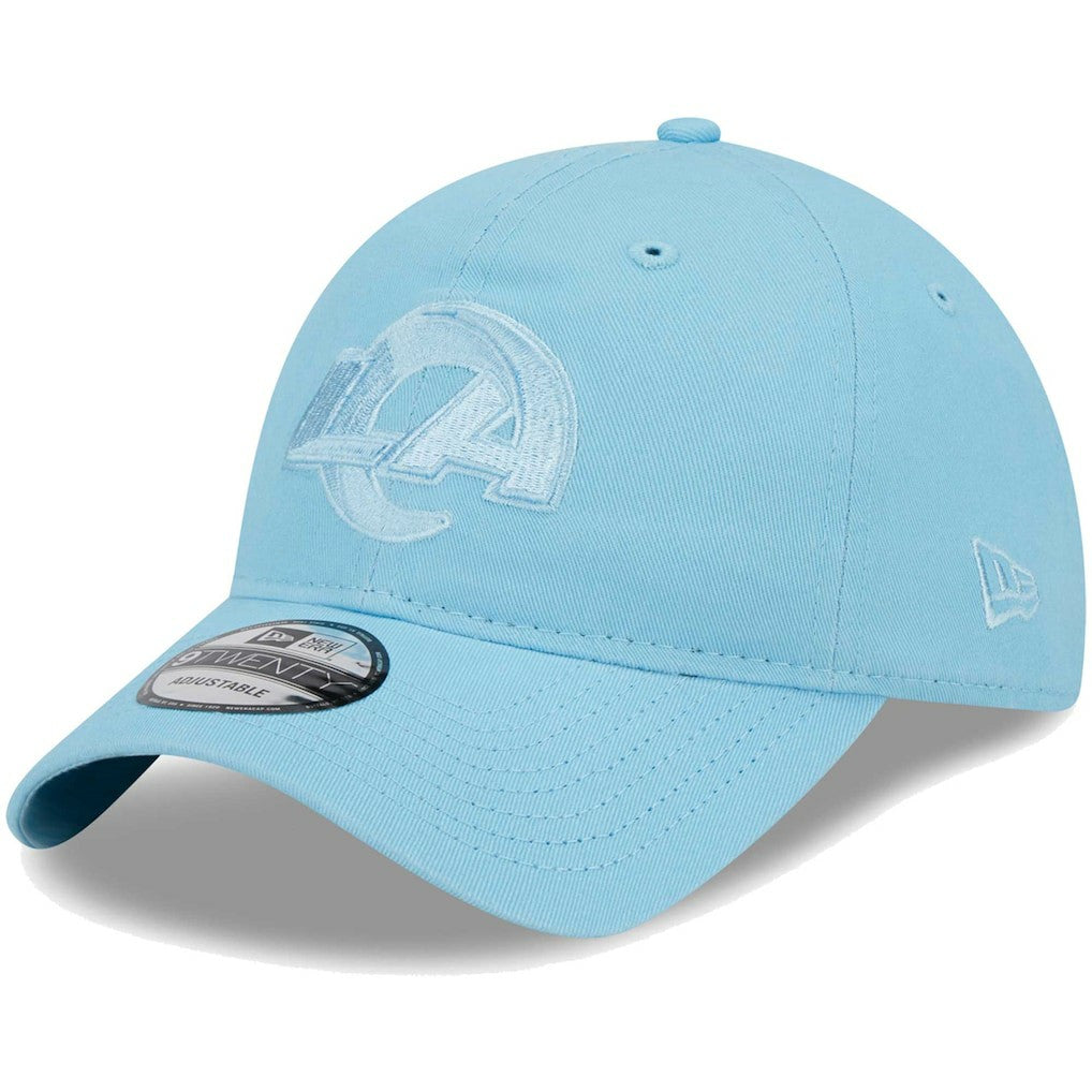 Los Angeles Rams New Era Core Classic 2.0 Brights 9TWENTY Adjustable Hat - Light Blue discount