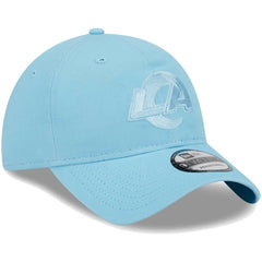 Los Angeles Rams New Era Core Classic 2.0 Brights 9TWENTY Adjustable Hat - Light Blue discount
