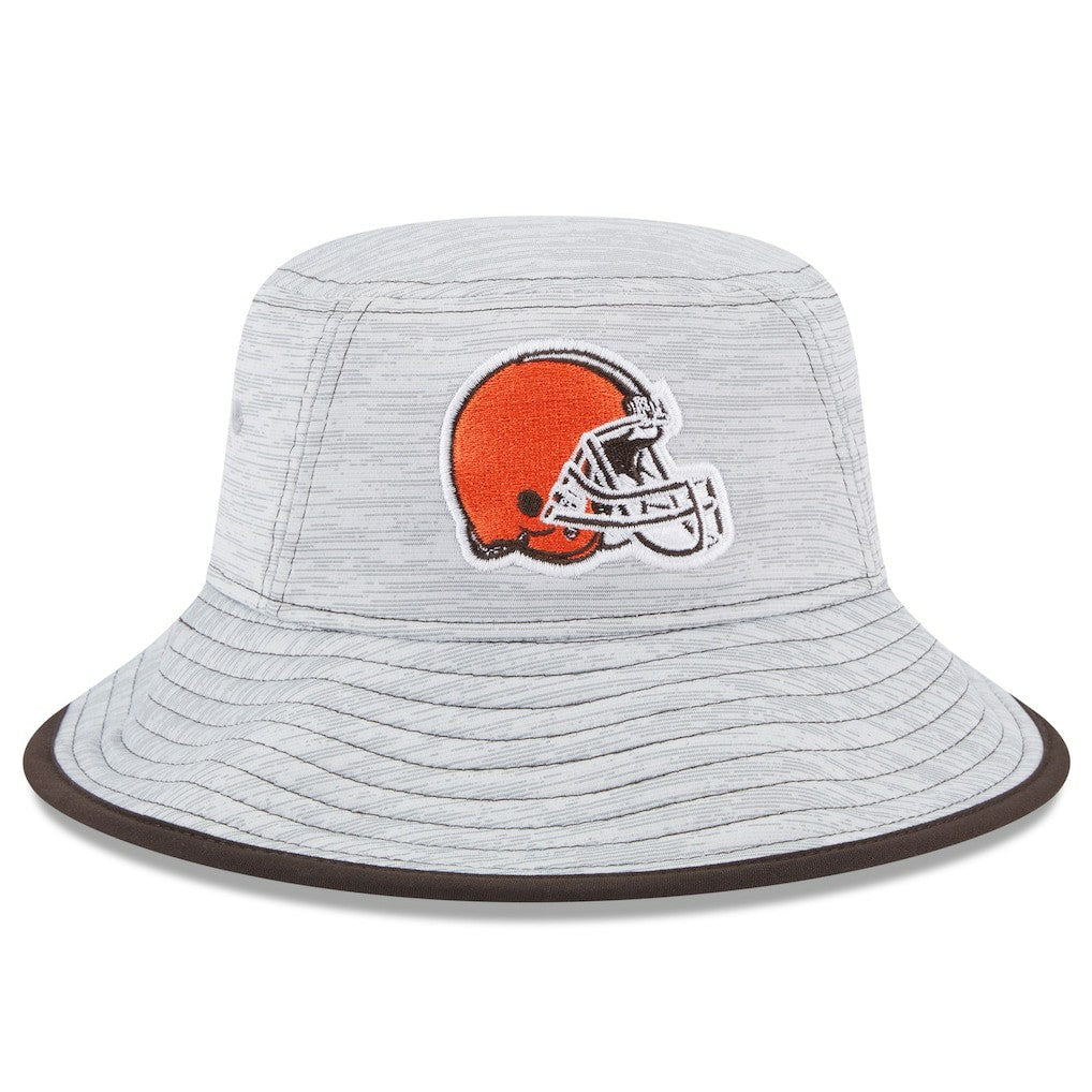 Cleveland Browns New Era Game Bucket Hat - Gray on sale