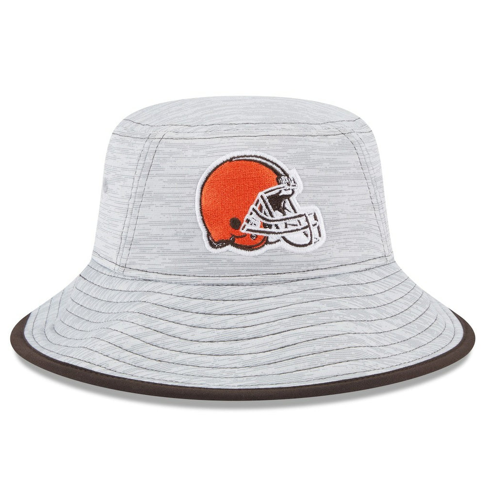 Cleveland Browns New Era Game Bucket Hat - Gray on sale