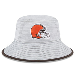 Cleveland Browns New Era Game Bucket Hat - Gray on sale