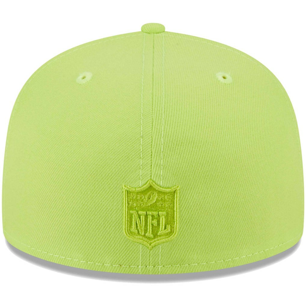 Los Angeles Rams New Era Color Pack Brights 59FIFTY Fitted Hat - Neon Green discount