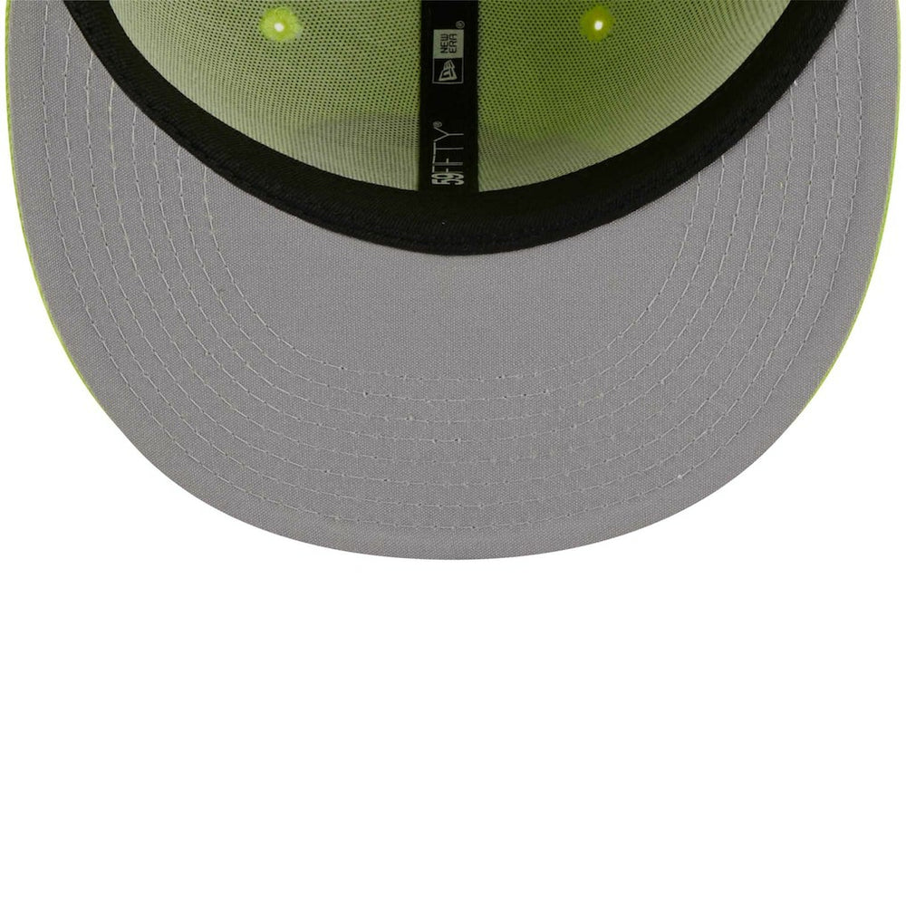 Los Angeles Rams New Era Color Pack Brights 59FIFTY Fitted Hat - Neon Green discount
