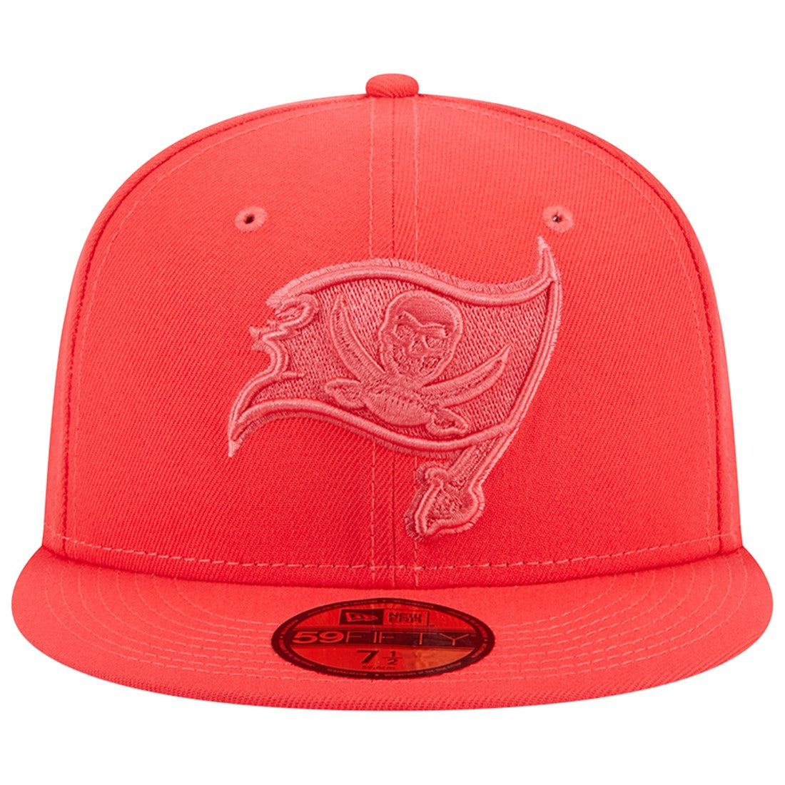 Tampa Bay Buccaneers New Era Color Pack Brights 59FIFTY Fitted Hat - Red for sale