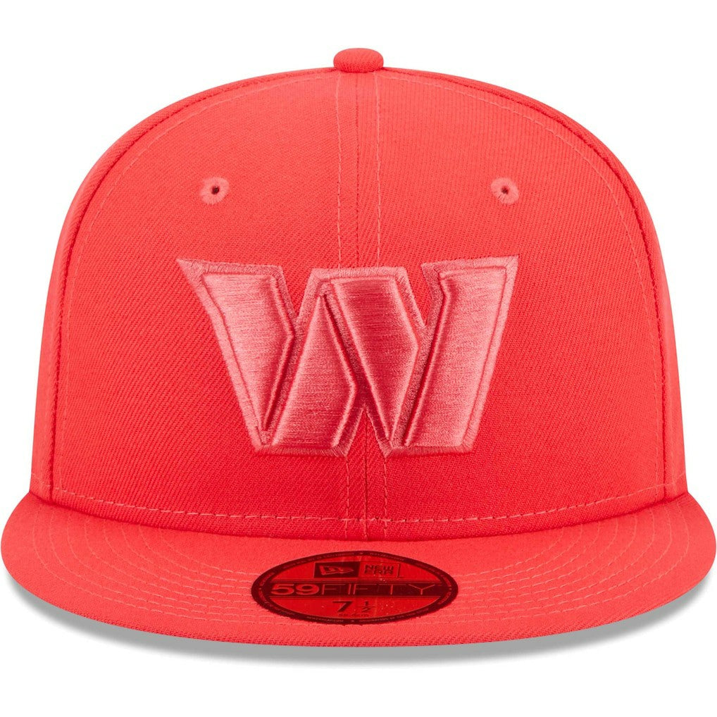 Washington Commanders New Era Color Pack Brights 59FIFTY Fitted Hat - Red sale
