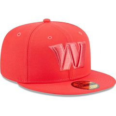 Washington Commanders New Era Color Pack Brights 59FIFTY Fitted Hat - Red sale