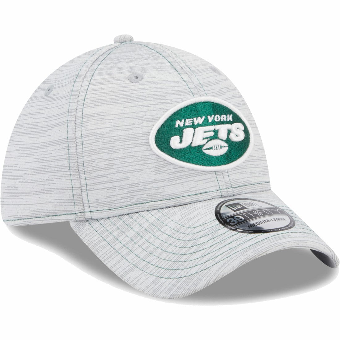 New York Jets New Era Speed 39THIRTY Flex Hat - Gray discount
