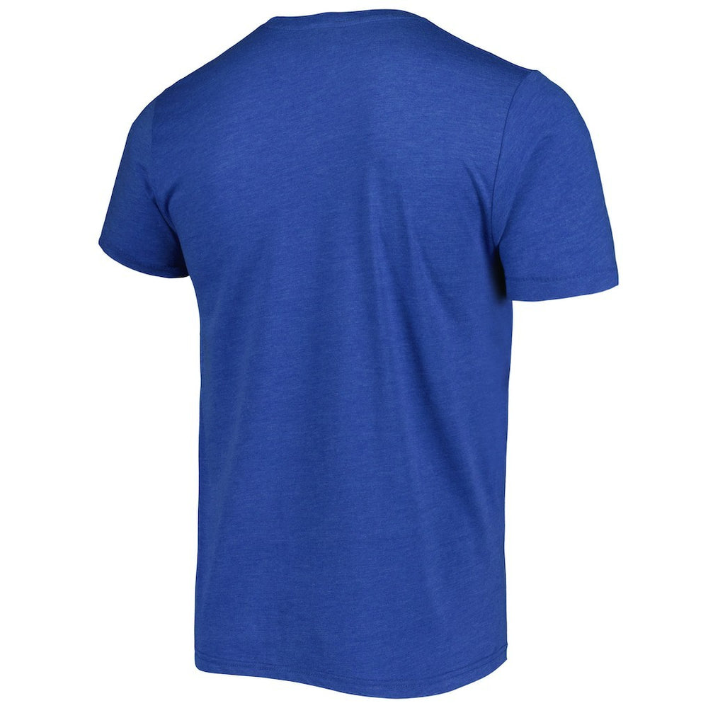 Emmitt Smith Dallas Cowboys Homage Unisex NFL Blitz Retired Player Tri-Blend T-Shirt - Heathered Heather Royal discount