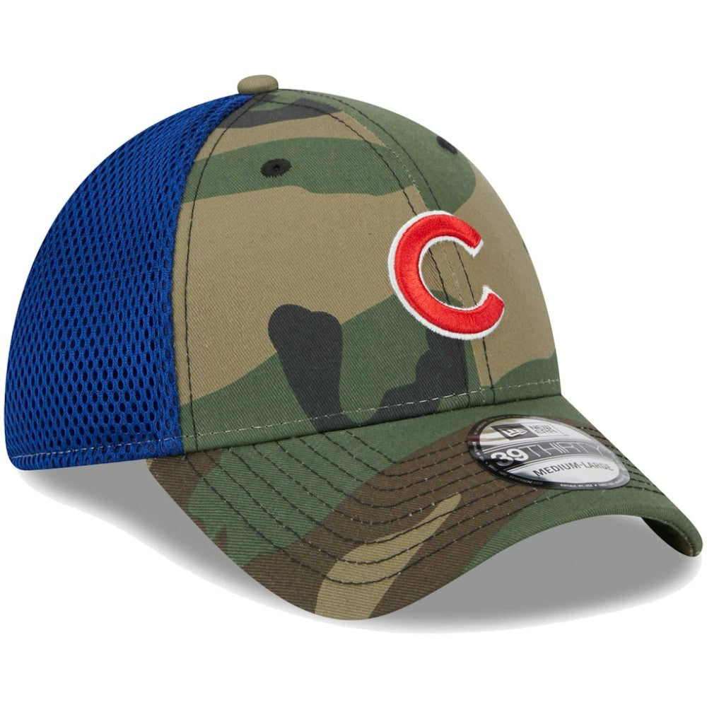 Chicago Cubs Team Neo 39THIRTY Flex Hat - Camo | New Era