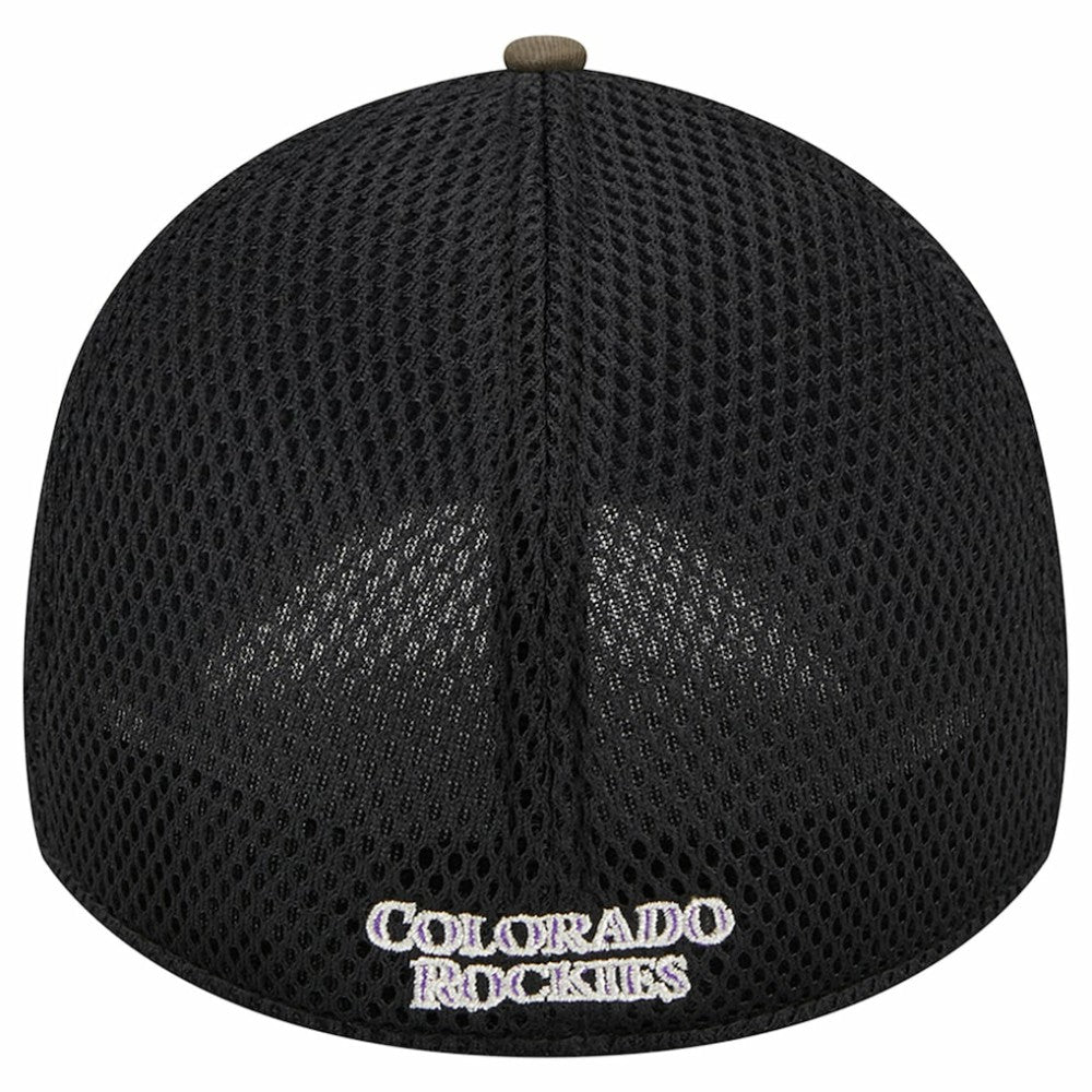 Colorado Rockies Team Neo 39THIRTY Flex Hat - Camo | New Era