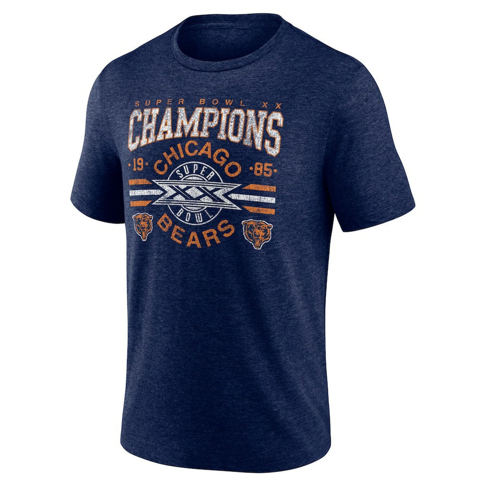 Chicago Bears Old Fashioned Tri-Blend T-Shirt - Navy online