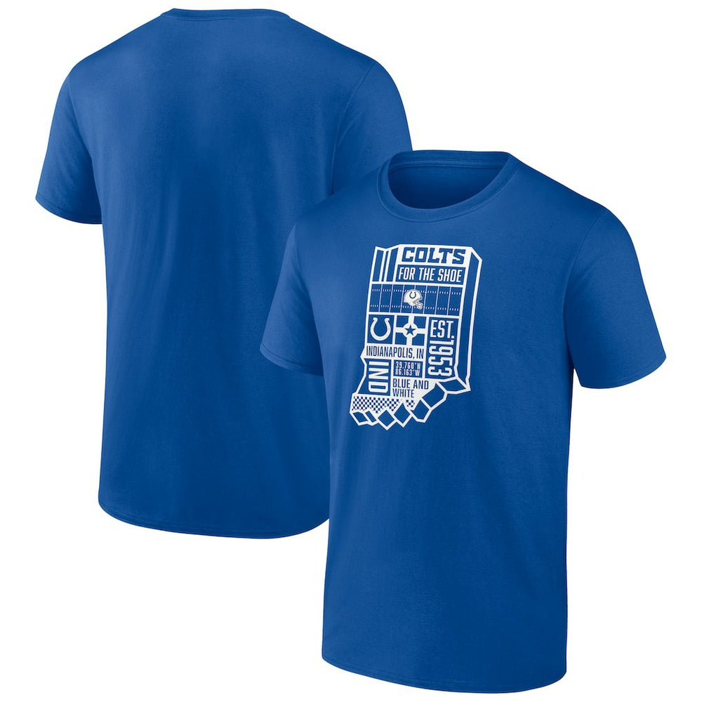 Indianapolis Colts Hometown Collection Prime Time T-Shirt - Royal outlet