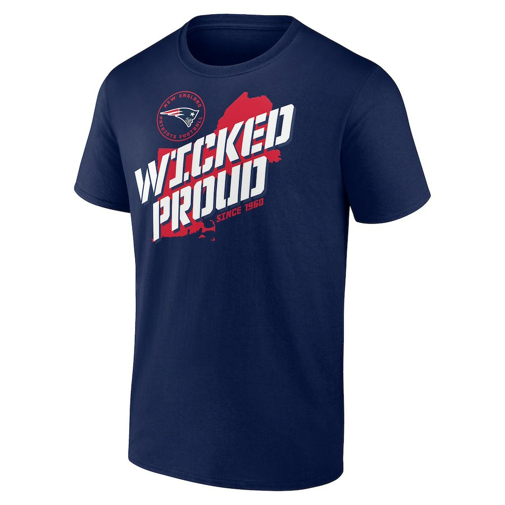 New England Patriots Hometown Collection Prime Time T-Shirt - Navy for sale
