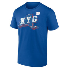 New York Giants Hometown Collection Prime Time T-Shirt - Royal for sale