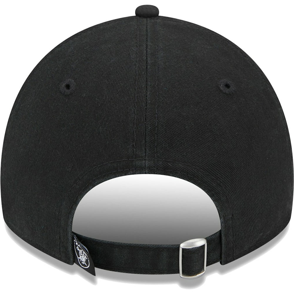 Las Vegas Raiders New Era Women's Leaves 9TWENTY Adjustable Hat - Black sale