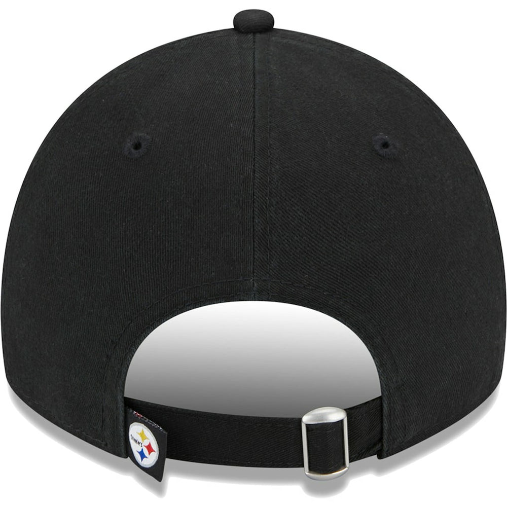 Pittsburgh Steelers New Era Women's Leaves 9TWENTY Adjustable Hat - Black online