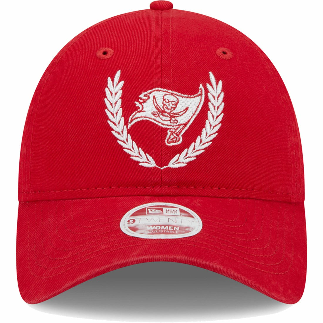 Tampa Bay Buccaneers New Era Women's Leaves 9TWENTY Adjustable Hat - Red sale