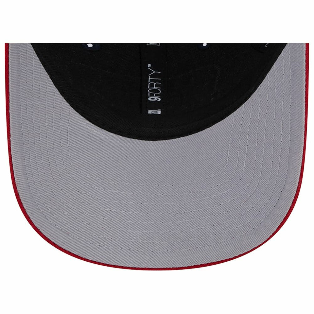 Boston Red Sox Two-Tone Patch 9FORTY Snapback Hat - Navy | New Era