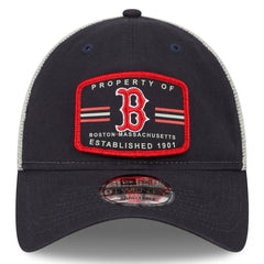 Boston Red Sox Property Trucker 9TWENTY Snapback Hat - Navy | New Era