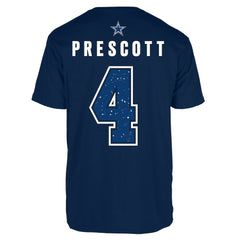Dak Prescott Dallas Cowboys Jordan Brand Name & Number T-Shirt - Navy for sale