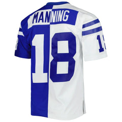 Peyton Manning Indianapolis Colts 1998 Split Legacy Replica Jersey - Royal/White outlet