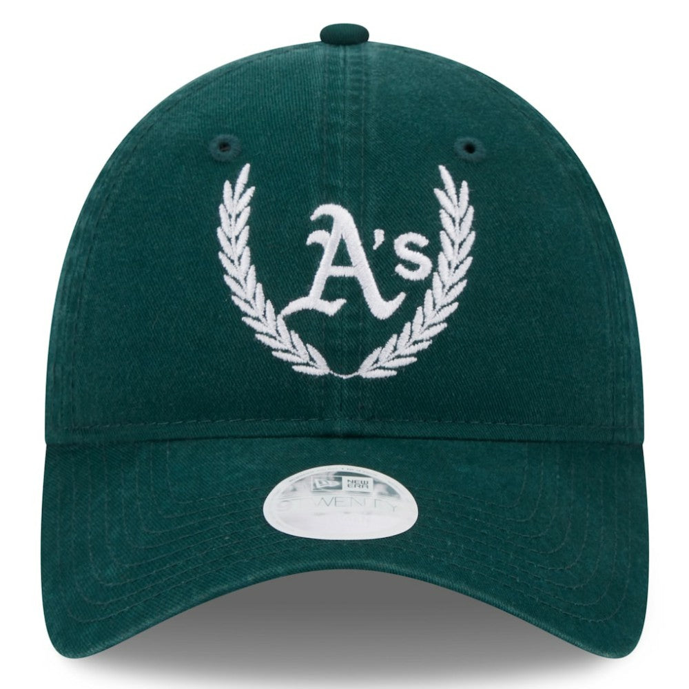 Athletics Women's Leaves 9TWENTY Adjustable Hat - Green | New Era