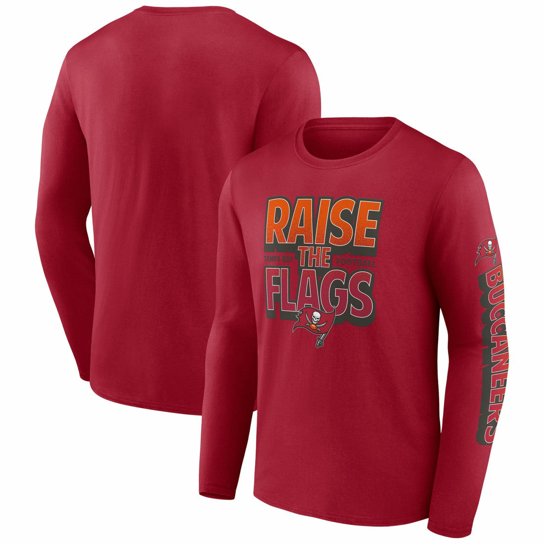 Tampa Bay Buccaneers Hometown Collection Sweep Long Sleeve T-Shirt - Red online