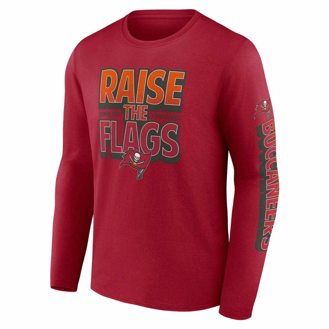 Tampa Bay Buccaneers Hometown Collection Sweep Long Sleeve T-Shirt - Red online