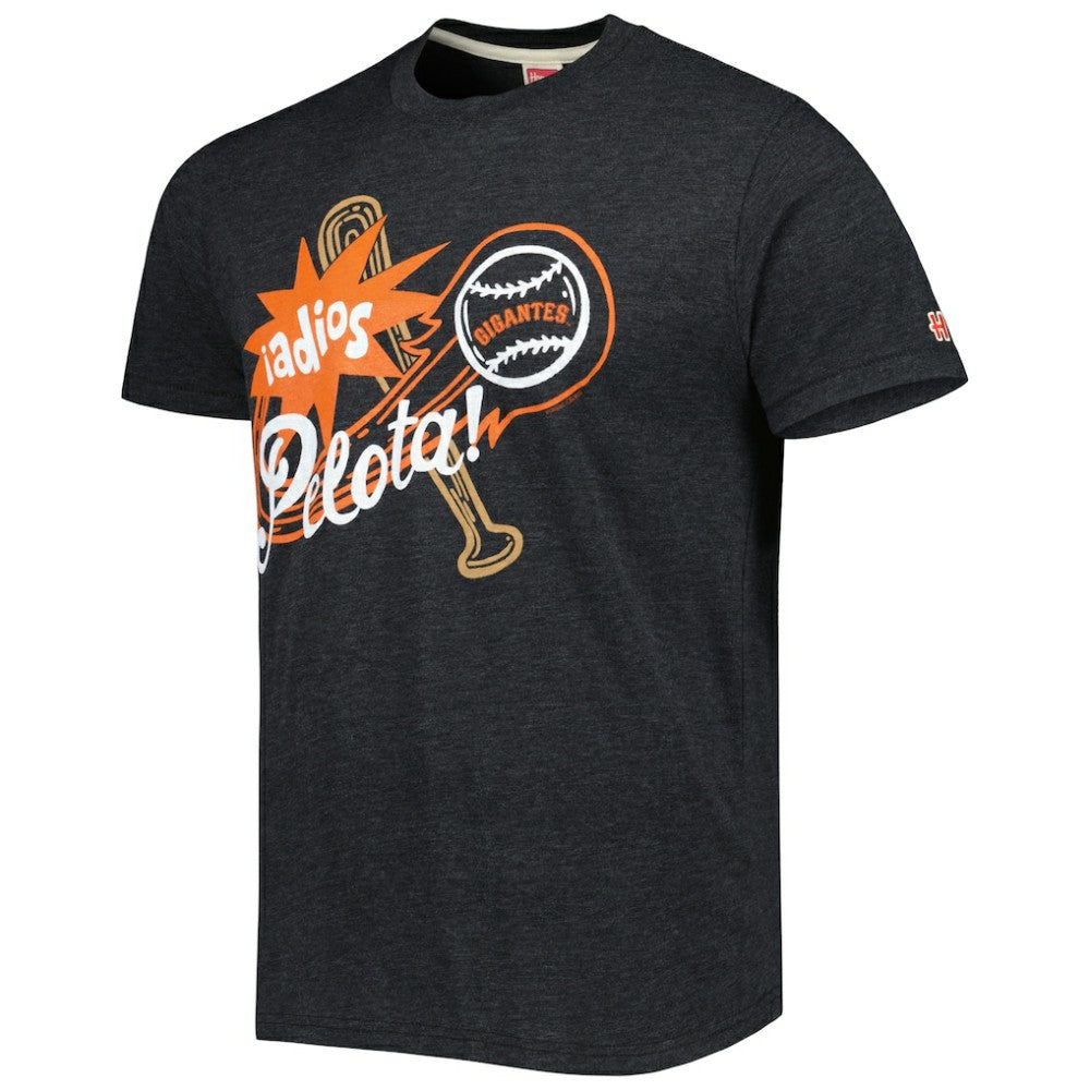 San Francisco Giants Homage Hyper Local Tri-Blend T-Shirt - Charcoal