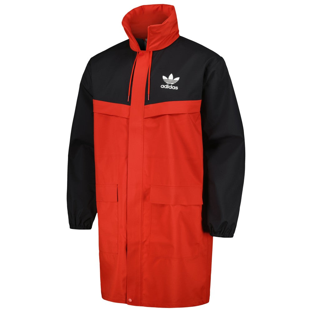 Manchester United Originals Hoodie Full-Zip Bench Jacket - Red/Black | Adidas outlet