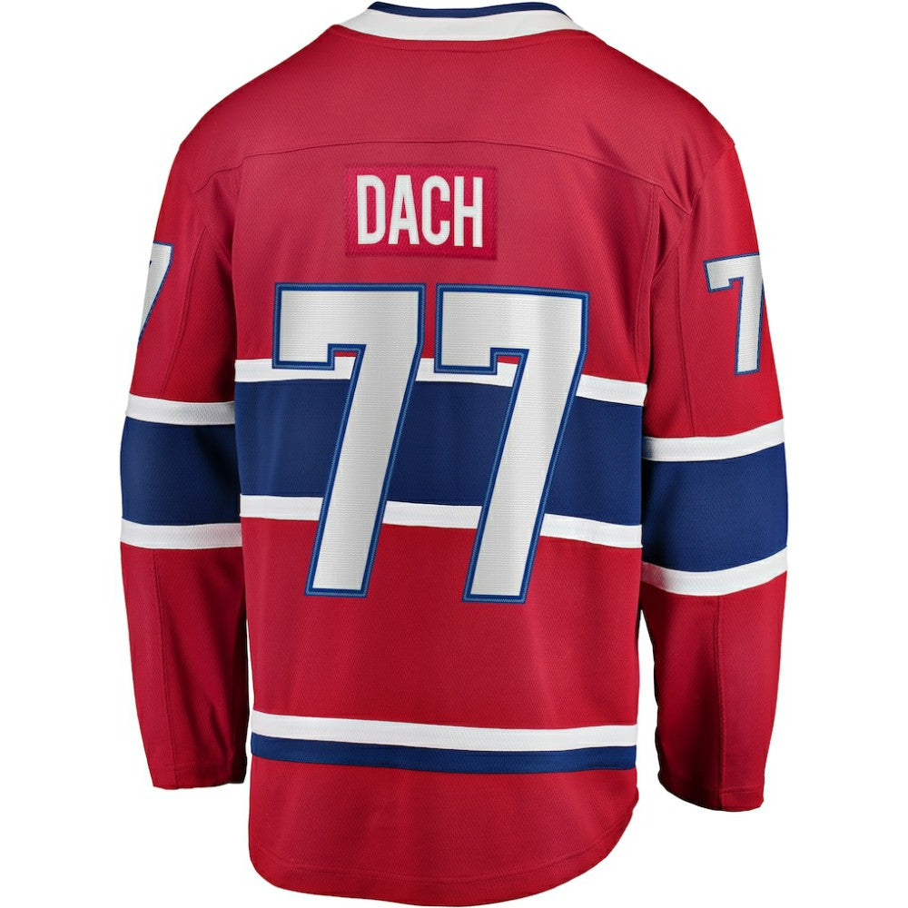 Kirby Dach Montreal Canadiens Fanatics Home Breakaway Player Jersey Red
