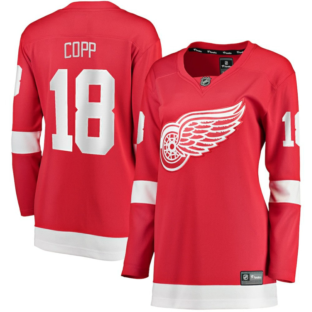 Andrew Copp Detroit Red Wings Fanatics Women's Home Breakaway Player Jersey Red