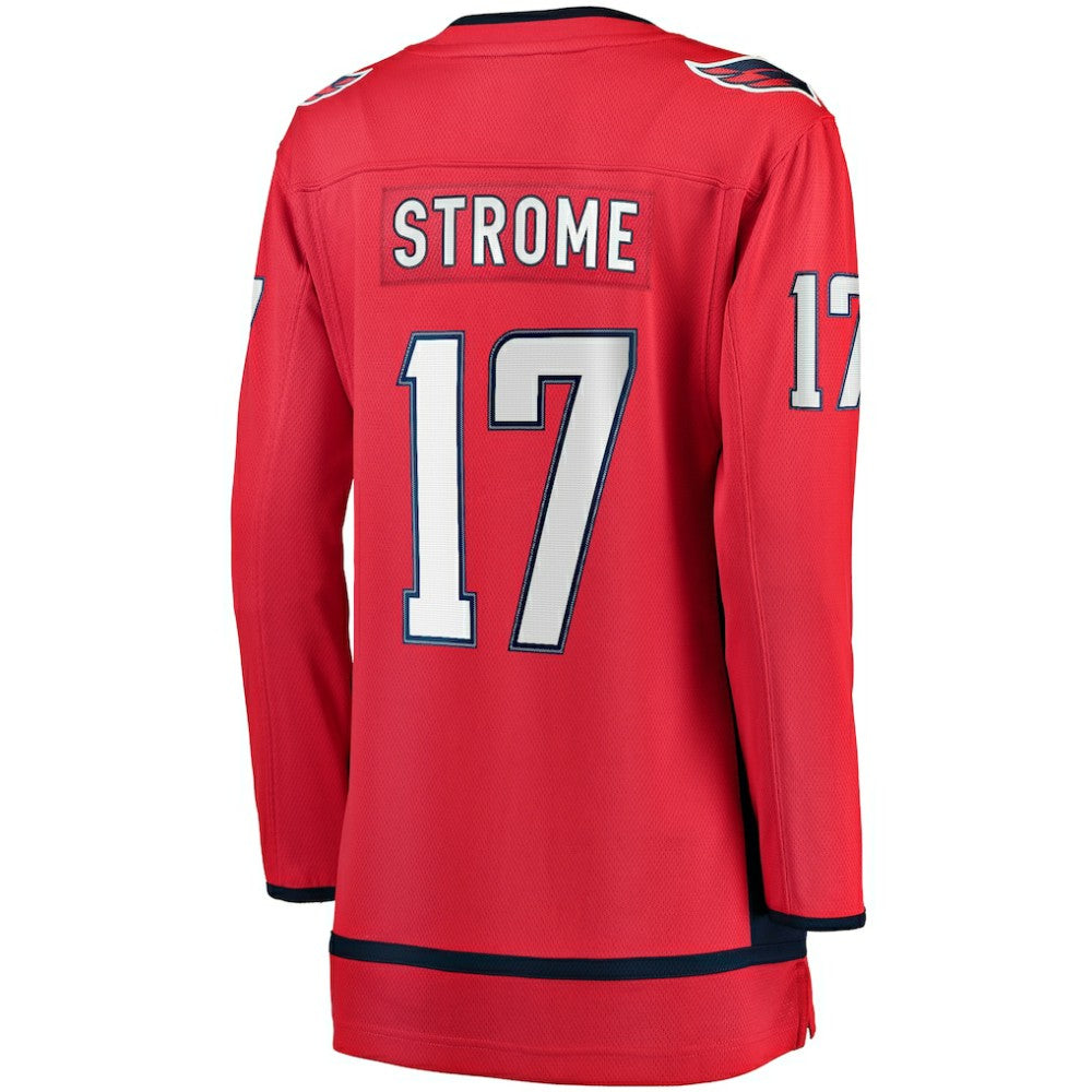 Dylan Strome Washington Capitals Fanatics Women's Home Breakaway Player Jersey Red