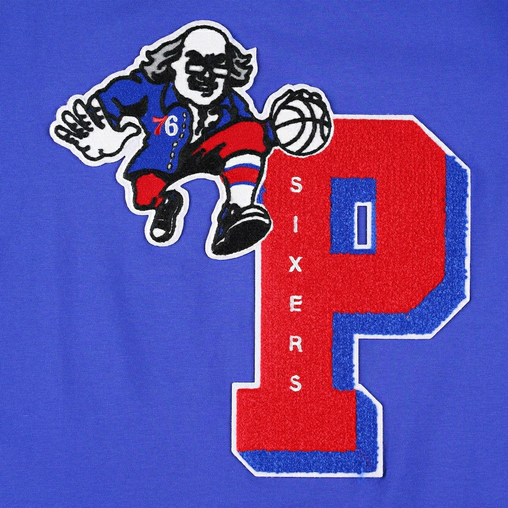 Philadelphia 76ers Pro Standard Mash Up Capsule T-Shirt - Royal cheap